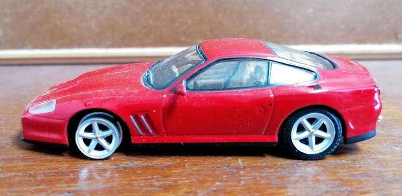 *R1 Auction* Die Cast Ferrari 550 Maranello Red 26004