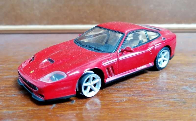 *R1 Auction* Die Cast Ferrari 550 Maranello Red 26004
