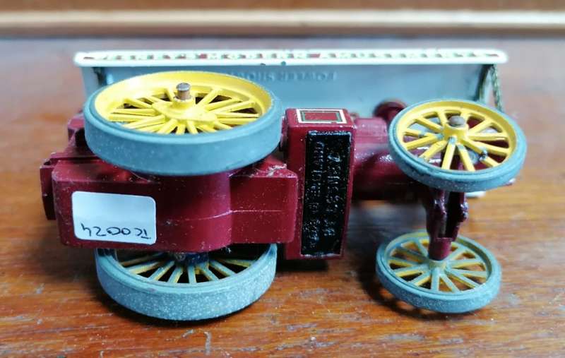 LESNEY Models Of Yesteryear No. 9 Fowler Showmans Engine MIB from 1950`s