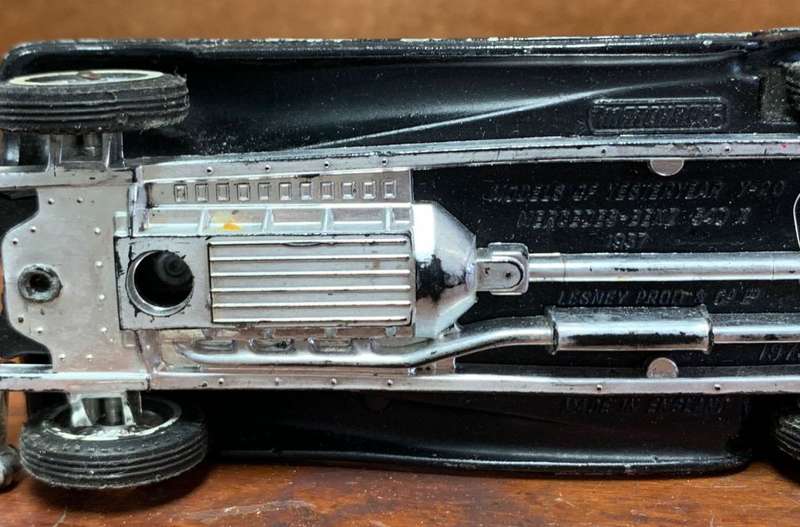 *R1 Auction* Matchbox MODELS OF YESTERYEAR Y-20 : 1937 MERCEDES-BENZ 540K -SILVER
