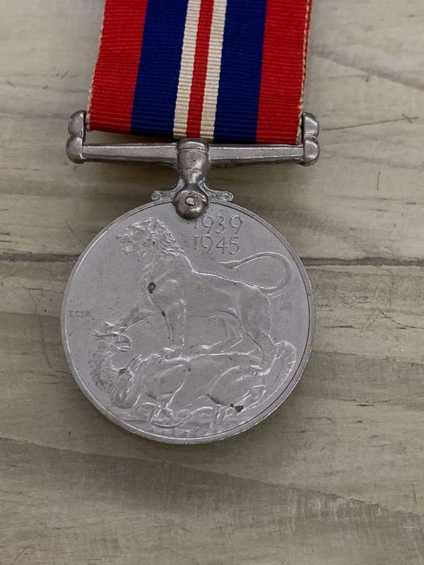 WWII Group of 5 medals Awarded to J.A. Vorster