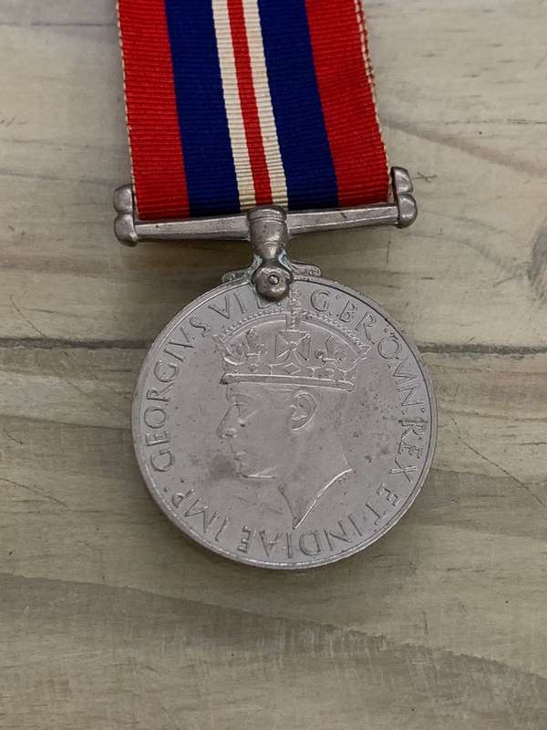 WWII Group of 5 medals Awarded to J.A. Vorster
