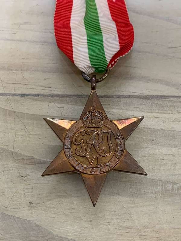 WWII Group of 5 medals Awarded to J.A. Vorster