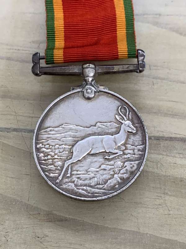 WWII Group of 5 medals Awarded to J.A. Vorster