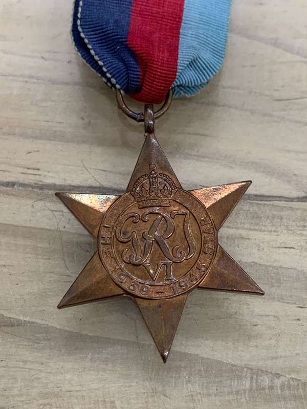 WWII Group of 5 medals Awarded to J.A. Vorster