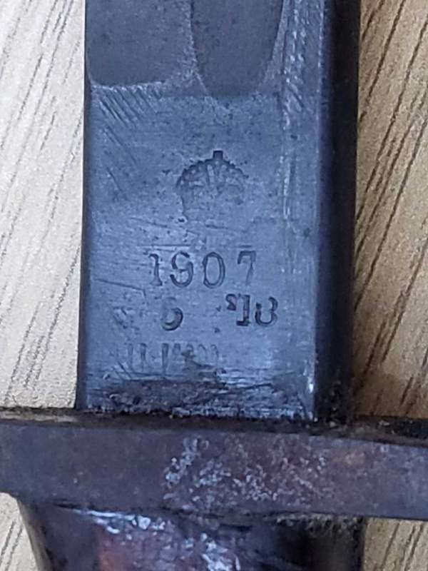 British WWII 1907 Pattern Bayonet By Wilkison