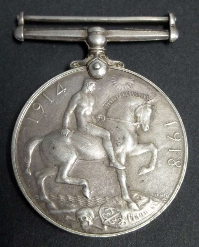 WWI BGSM awarded to KPL F.R.L Neethling 1st Z.A.R