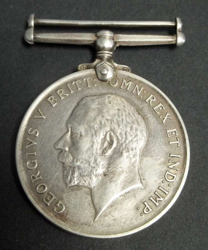 WWI BGSM awarded to KPL F.R.L Neethling 1st Z.A.R