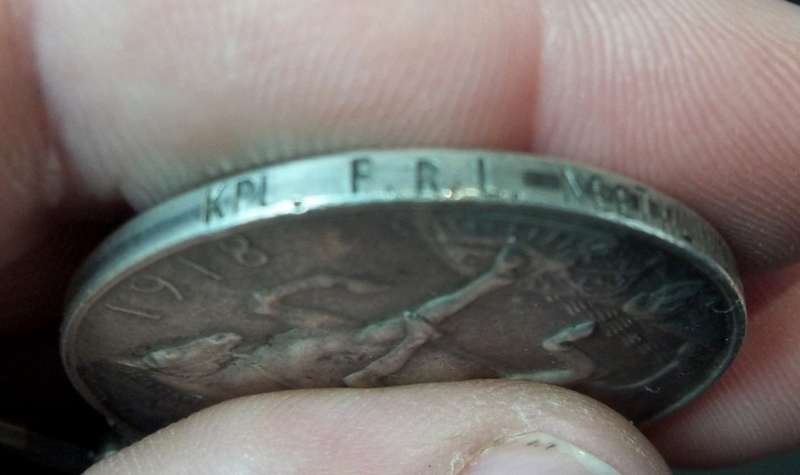 WWI BGSM awarded to KPL F.R.L Neethling 1st Z.A.R