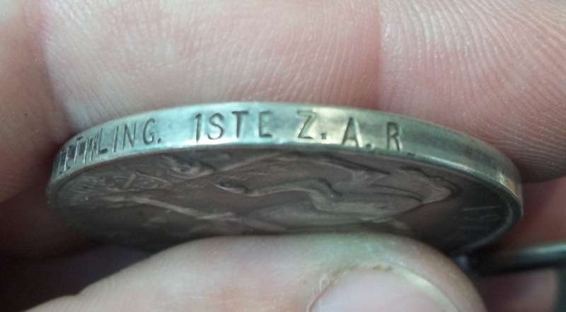 WWI BGSM awarded to KPL F.R.L Neethling 1st Z.A.R