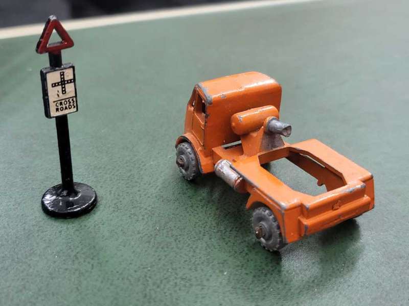 *R1 Auction* Matchbox Lesney 26 ERF Cement Mixer Orange Vtg England