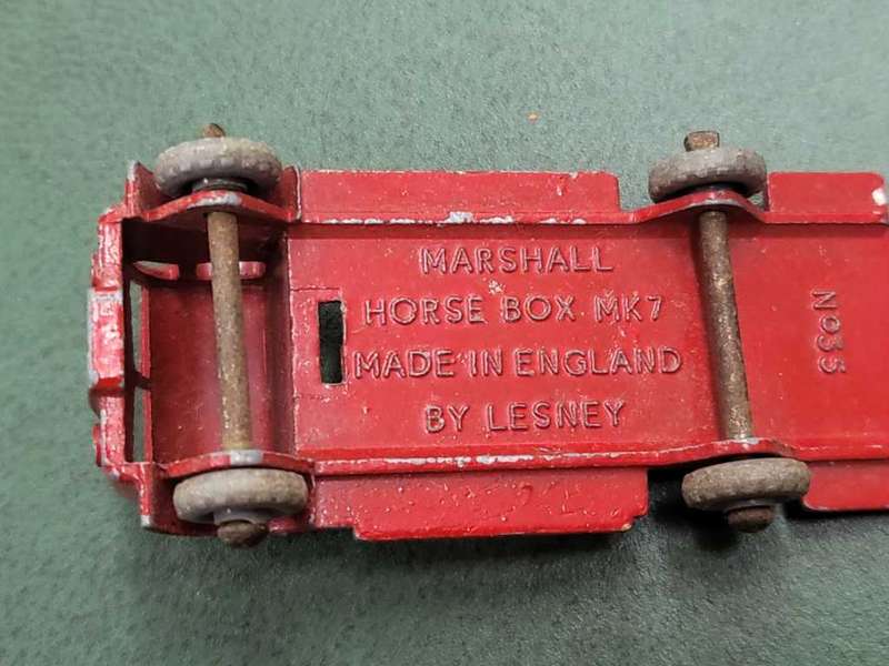 *R1 Auction* Lesney ERF no 26 Cement Truck, no 35 Horse Box & no 20 68G Truck