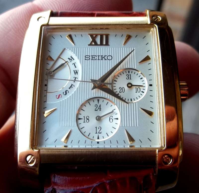 **R1 Auction** 1996 Seiko Day/Date quartz gent`s watch - Great condition