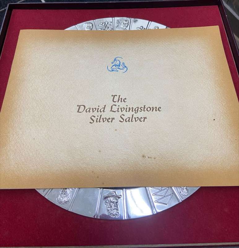 The David Livingston Silver Salver