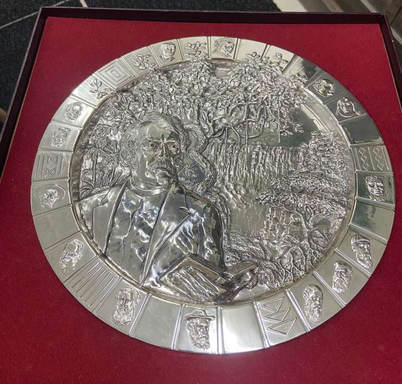 The David Livingston Silver Salver