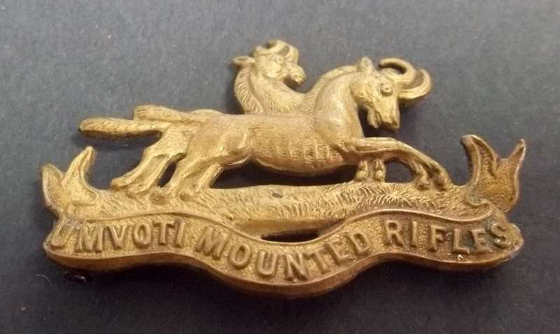 **R1 Auction** SA Umvoti Mounted Rifes-2nd Oldest Regiment-From1864-1954