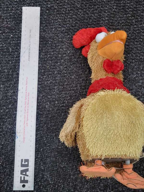 Beverly Hills Teddy Bear Company `The Cluck Cluck Polka` Electronic Toy Chicken