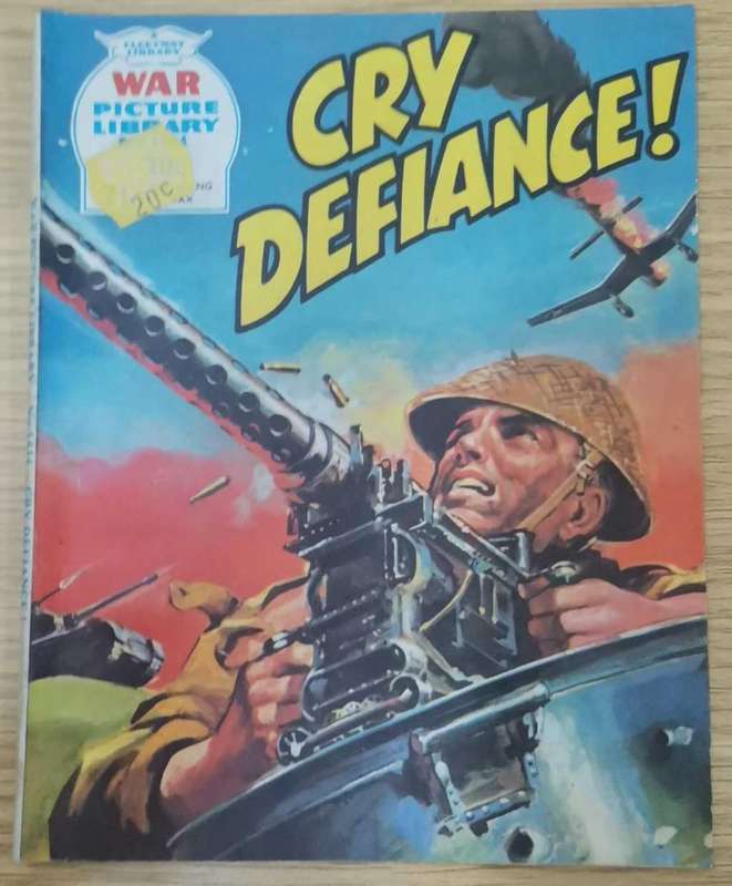 Fleetway Library: War Picture Library #1414-Cry Defiance