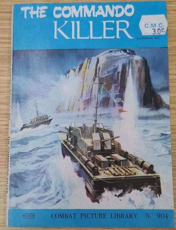 Micron: Combat Pictures Library #904-The commando Killer