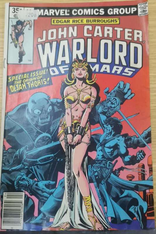 1977 Marvel Comics Group: Edgar Rice Burroughs #11-John Carter, Warlord of Mars