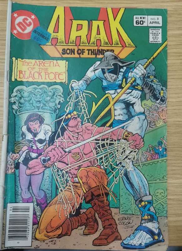 DC: Arak Son of Thunder #8-The Arena of the Black Pope
