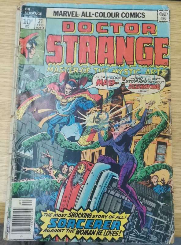 1976 Marvel All Colour Comics: Doctor Strange #02914- Sorcerer