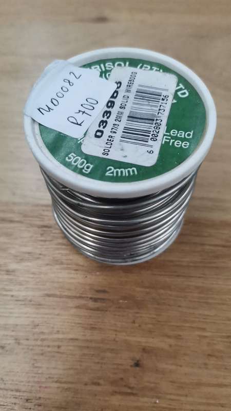Afrisol 2mm Solder Solid Wire-Possibly Some Used