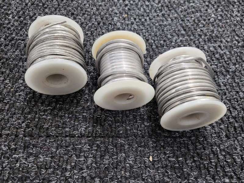 Solid Solder Wire +/- 3 & 2mm- Possibly Used