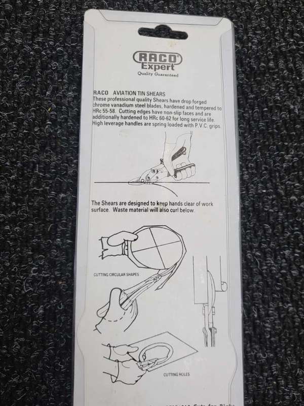 RACO Tools: Metal Cutting Shear RT27/211B-Never Used