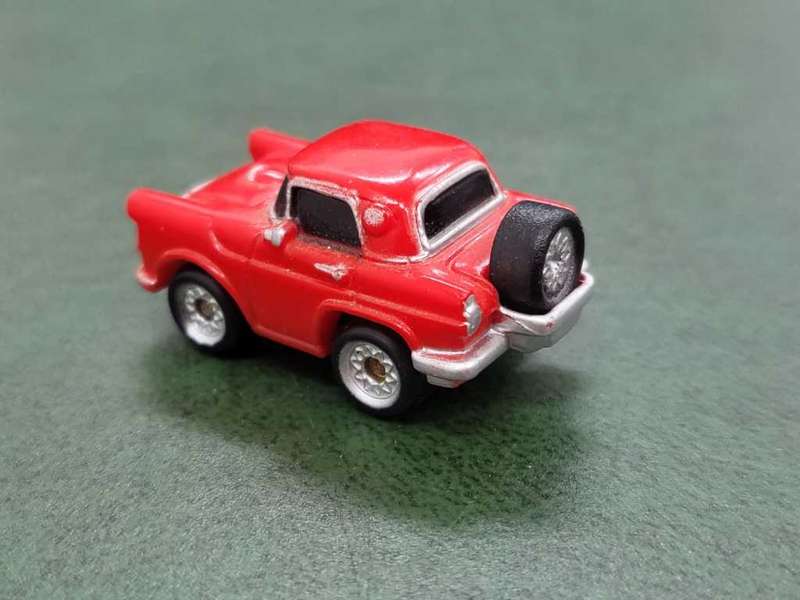 Galoob: Mini 1987 red 56 ford thunderbird