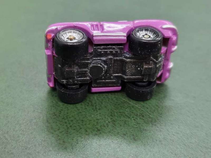 Galoob: Mini 1964 chevy corvette stingray in Purple Hot Rod