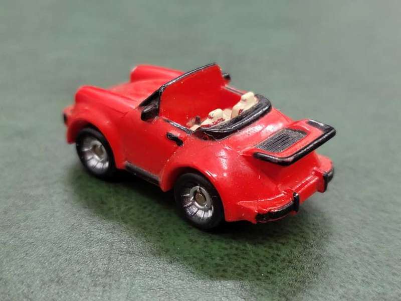 Galoob: Mini porsche 911 red RARE