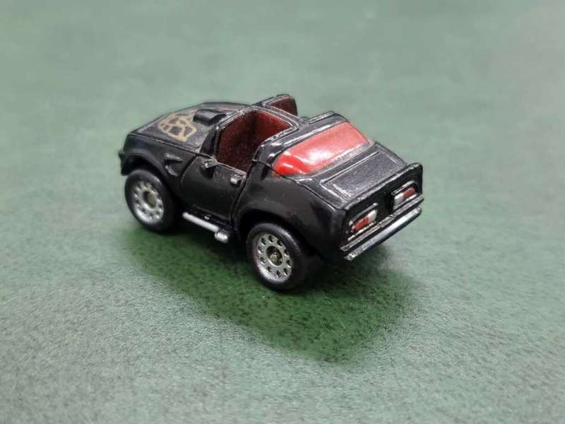 Galoob: Mini pontiac 70-80's TRANS AM in black