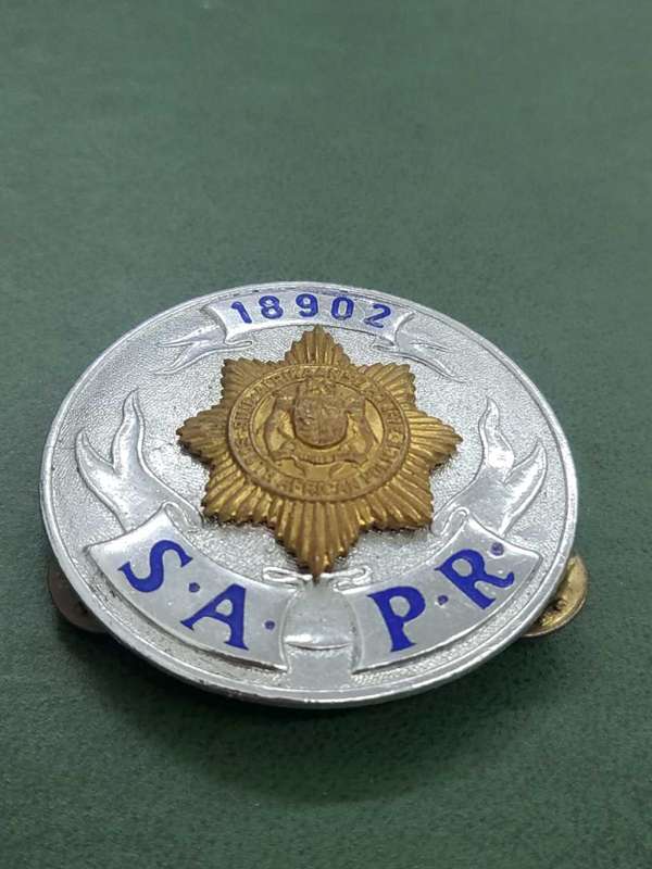 SA Police Reservist badge circa 1958-Worn