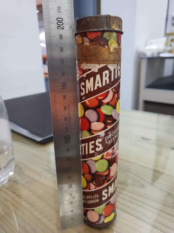Vintage Smarties Tin