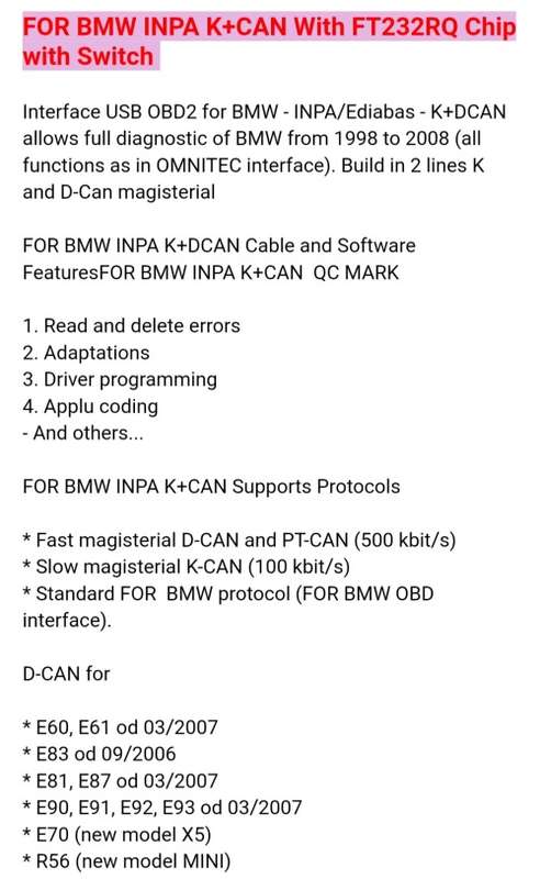 K+DCAN CABLE