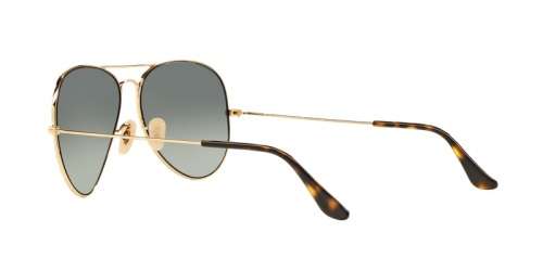 RAY-BAN AVIATOR GREY GRADIENT SUNGLASSES - BLACK FRIDAY SALE -