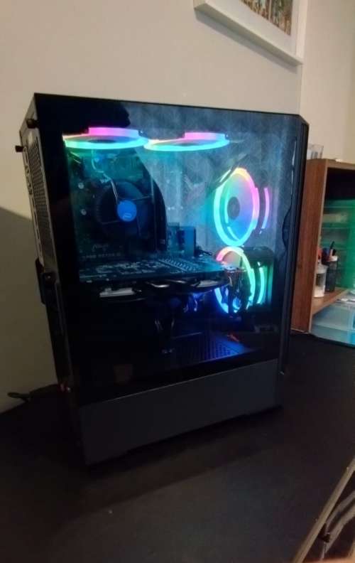Great Gaming PC (Intel Core i5 7400, 16GB DDR4, 128 SSD, 2TB HDD, Nvidia GTX 1070 Ti 8GB) For Sale