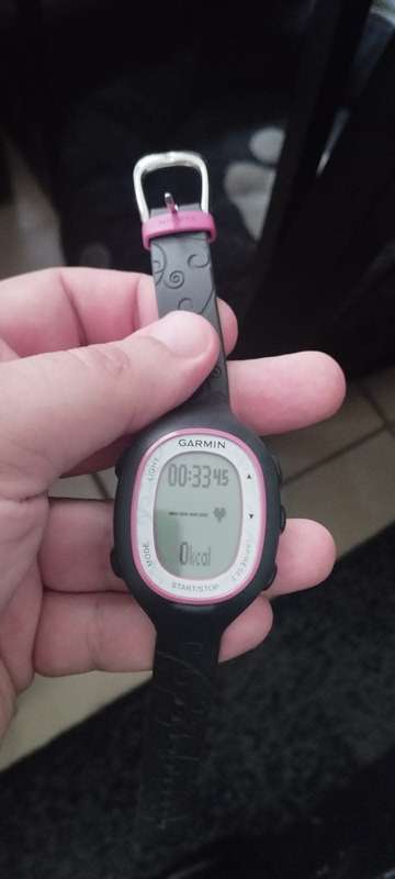 Garmin FR70 GPS running Watch Unisex With Chest Strap (Untested but visually working)
