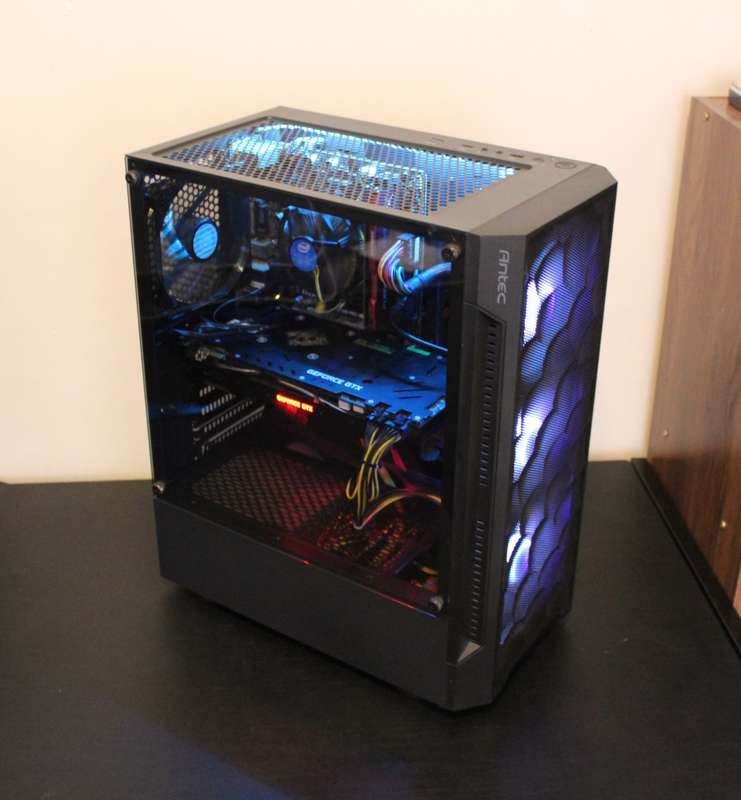 Black Friday Deal! Gaming PC (i5 8400 6 Core, GTX 1070 OC 8GB, 16GB DDR4, 128GB SSD, 2 TB HDD, RGB)