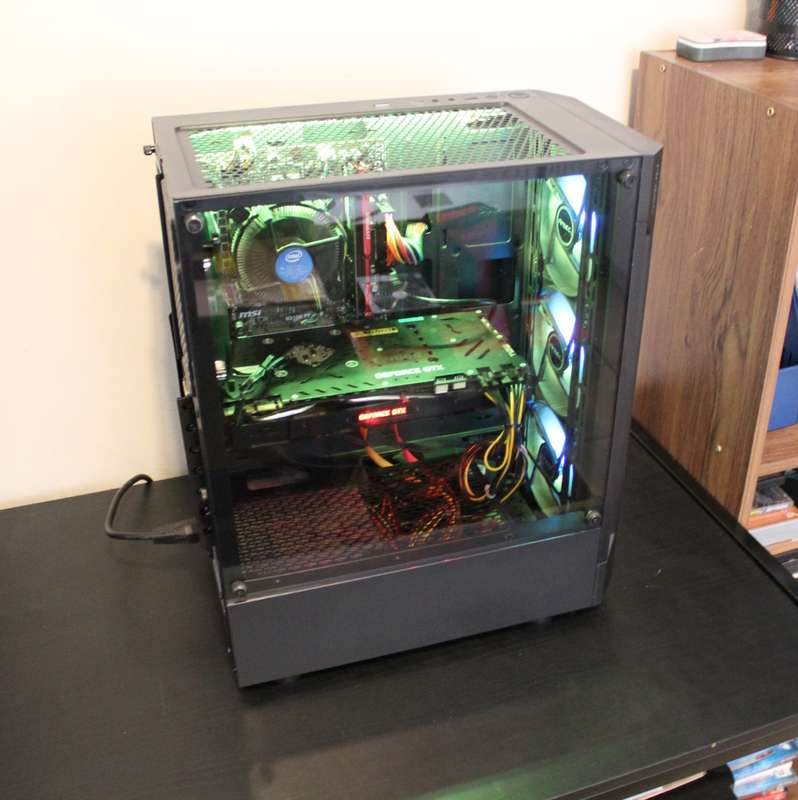 Black Friday Deal! Gaming PC (i5 8400 6 Core, GTX 1070 OC 8GB, 16GB DDR4, 128GB SSD, 2 TB HDD, RGB)