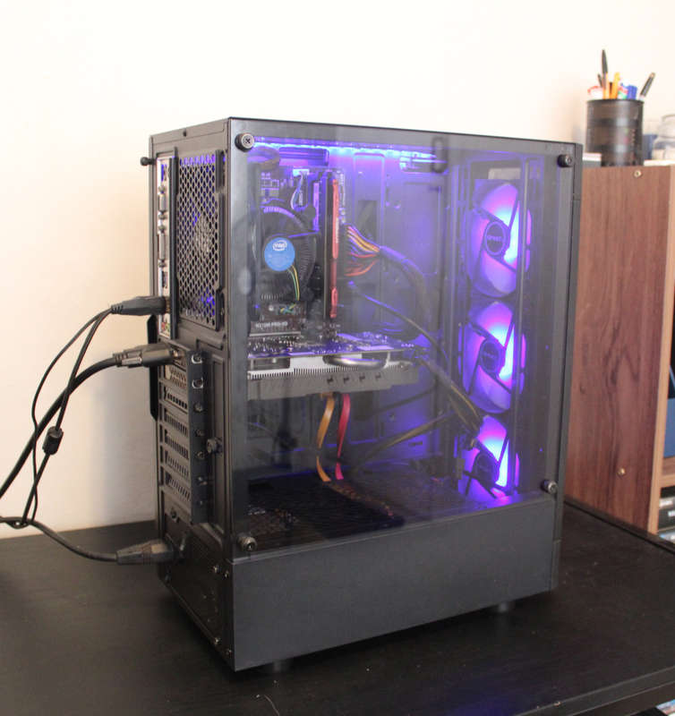 Great Value Gaming PC (i5 8400 6-Core, GTX 1060 3GB, 16GB DDR4, 128GB SSD, 2TB HDD, RGB)
