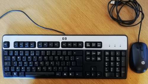 COMPLETE DESKTOP PC (HP EliteDesk 800 G1-Intel Core i5 vPro 4th GEN) + 17" MONITOR +MOUSE/KEYBOARD