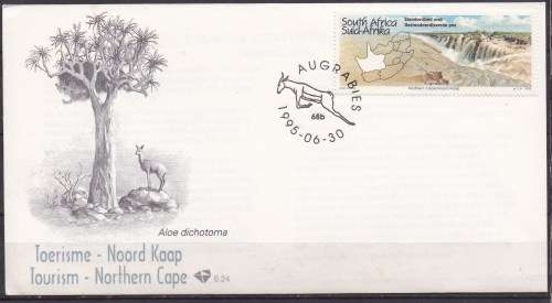 RSA 1995 Tourism Northern Cape FDC 6.24. LOOK SCAN