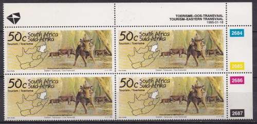 RSA 1995 Tourism Eastern Transvaal control block of 4. MNH. LOOK SCAN