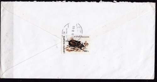 Romania 2000 New Year cover with lion mini sheet. LOOK SCAN