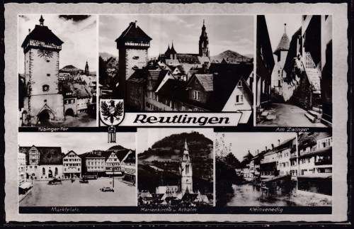 Germany 1961 post card. LOOK SCAN