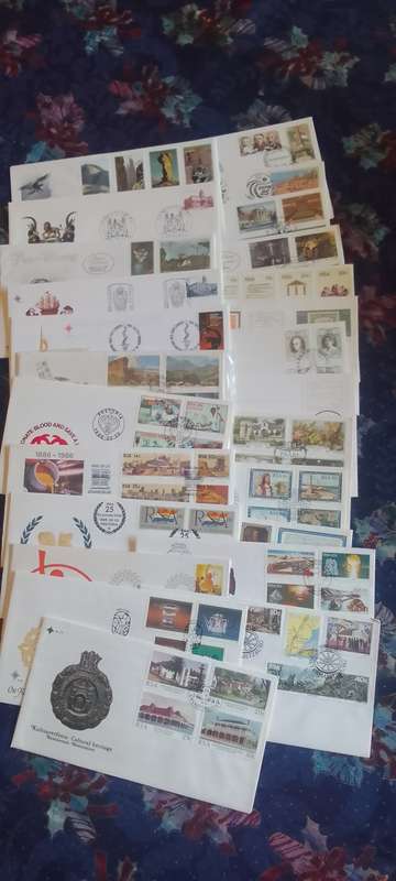 RSA bulklot of various FDC covers from various years @ R1 per cover