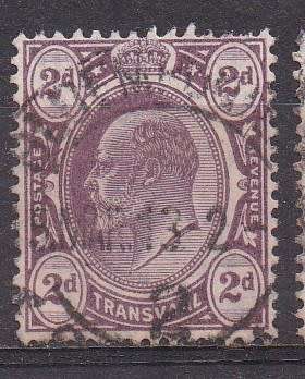 Transvaal 1905-09 King Edward vii 2d FU