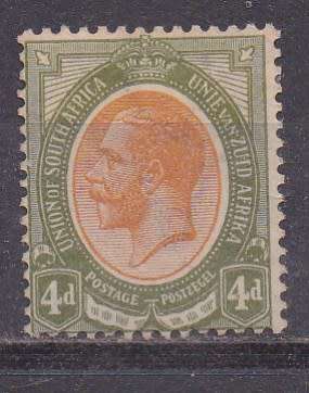 Union of SA 1913 King George v 4d MM